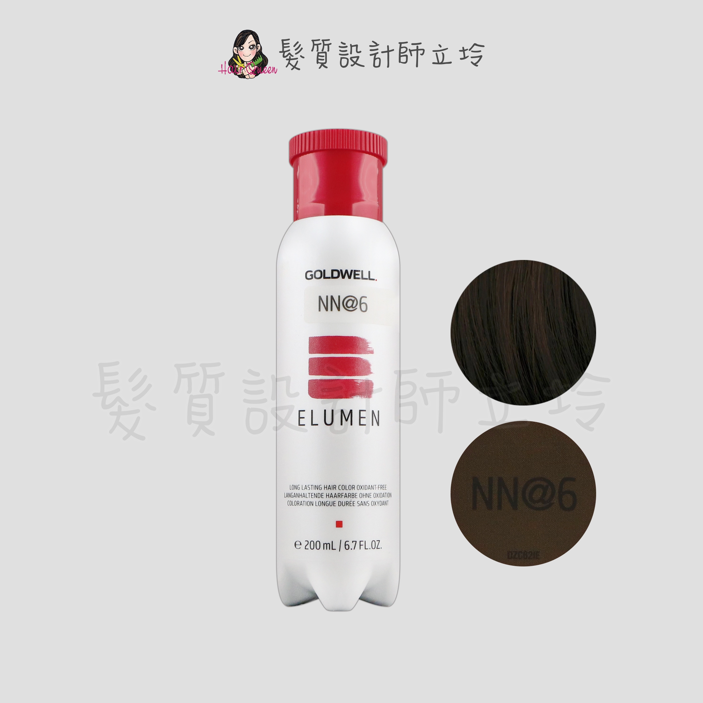 『酸性護髮染』歌薇公司貨 GOLDWELL ELUMEN伊曼染劑-NN@6醇濃曼特寧200ml IR01